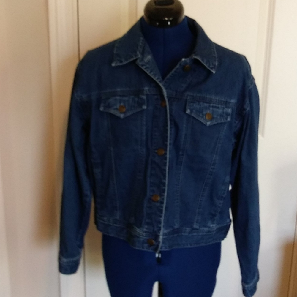 Vintage Talbots Petites Jean Jacket